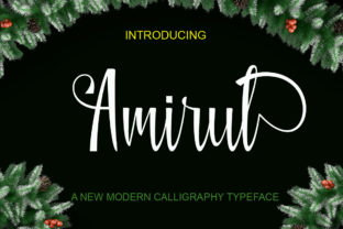Amirul Font Review: A Handwritten Script for Campaign Design