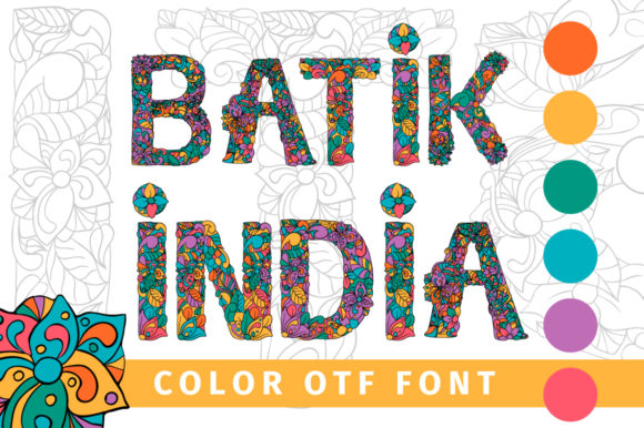 Batik India: A Color Font That Elevates Real Campaign Workflows