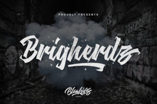 Brigherdz: A Bold Handwritten Font for Digital Designers