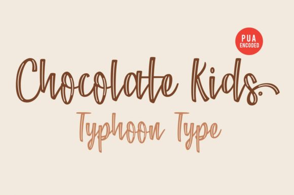 Chocolate Kids Font: A Playful Script for Your Brand Identity