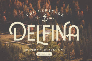 Delfina Font Review: A Cute Sans Serif with Retro Charm for Small Business Branding