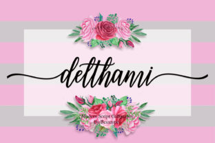 Delthami Script: The Handwritten Font That Elevates Every Craft Project