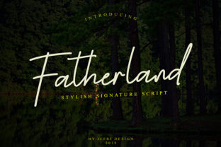 Fatherland Script: A Handwritten Font Built for Campaign Presence