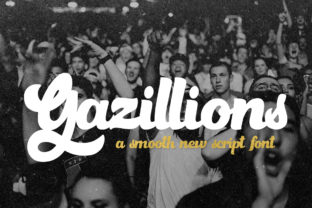 Gazillions: A Handwritten Typeface with Editorial Charm