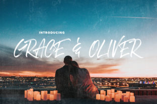 Grace Oliver: A Rough Handwritten Font for Bold Web Design