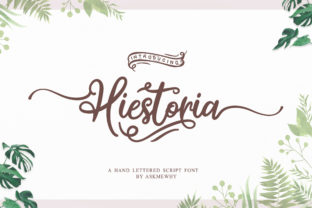 Hiestoria: A Hand-Lettered Font for Handmade Products