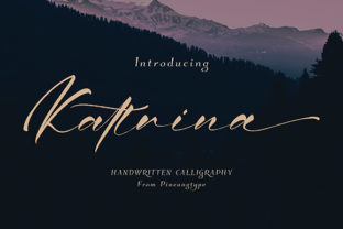 Kattrina Font: A Handwritten Style for Your Business Identity