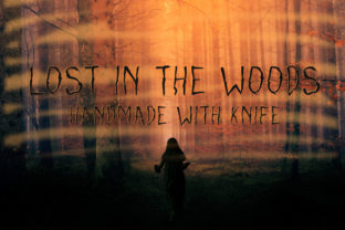 Lost in the Woods: A Rough Sans Serif Font That Carves Character into Editorial Design