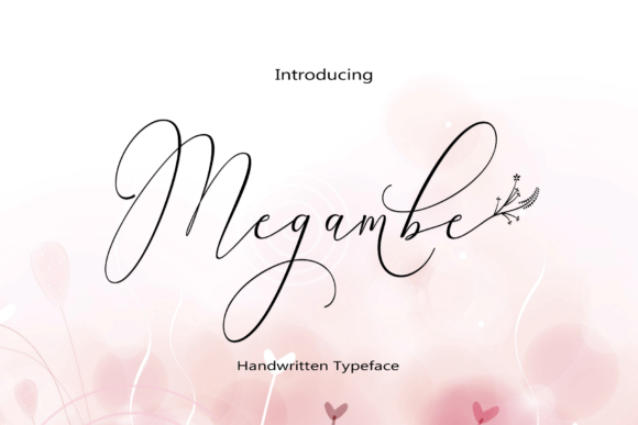 Megambe Brings Elegant Handwriting Style to Real Branding Projects