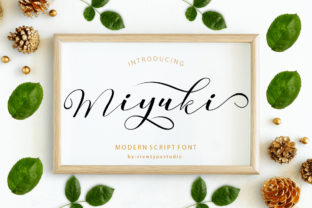 Miyuki Script Font: A Handwritten Typeface Worth Testing
