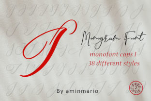 Monogram I - Monofont Caps I: A Handwritten Font for Handmade Brands