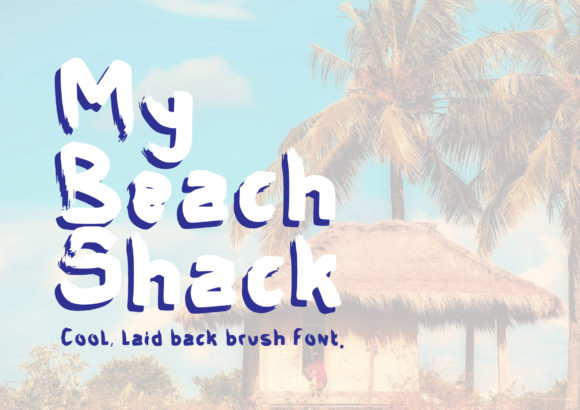 My Beach Shack Font: A Relaxed Typeface for Editorial Design