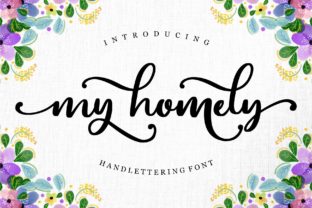 My Homely Typeface: A Script Font for Thoughtful Publishing
