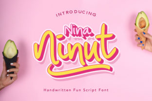 Nina Ninut Font: Handwritten Personality for Your Small Business Brand