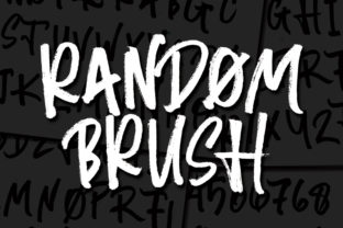 Random Brush: The Font That Adds Texture to Your Brand