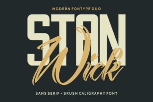 Stanwick: The Bold Sans Serif Font Duo for Artful Branding
