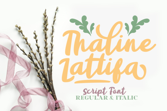 Thaline Lattifa: A Web Designer’s Review of This Script Font