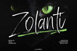 Zolanti: A Handwritten Brush Font Built for Digital Design